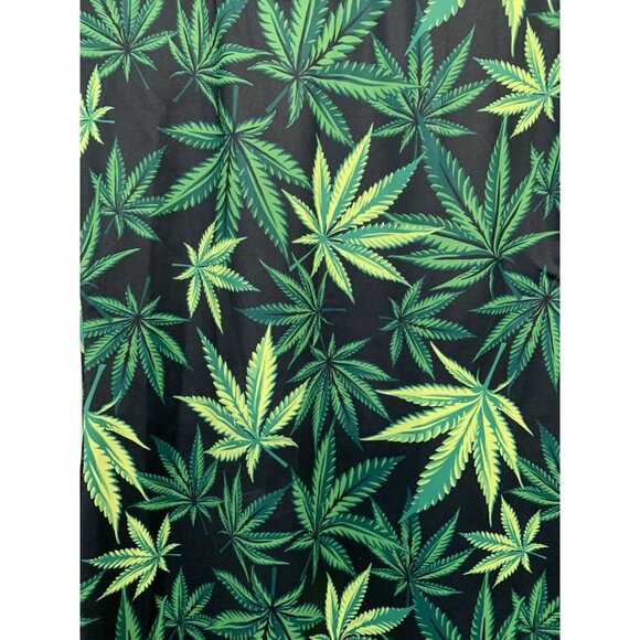 Black Milk Woah Dude Bodycon Dress Cannabis Leaf Print Weed Mary Jane Small - Picture 2 of 7